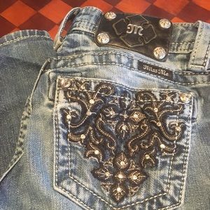 Size 24 Miss Me skinny jeans